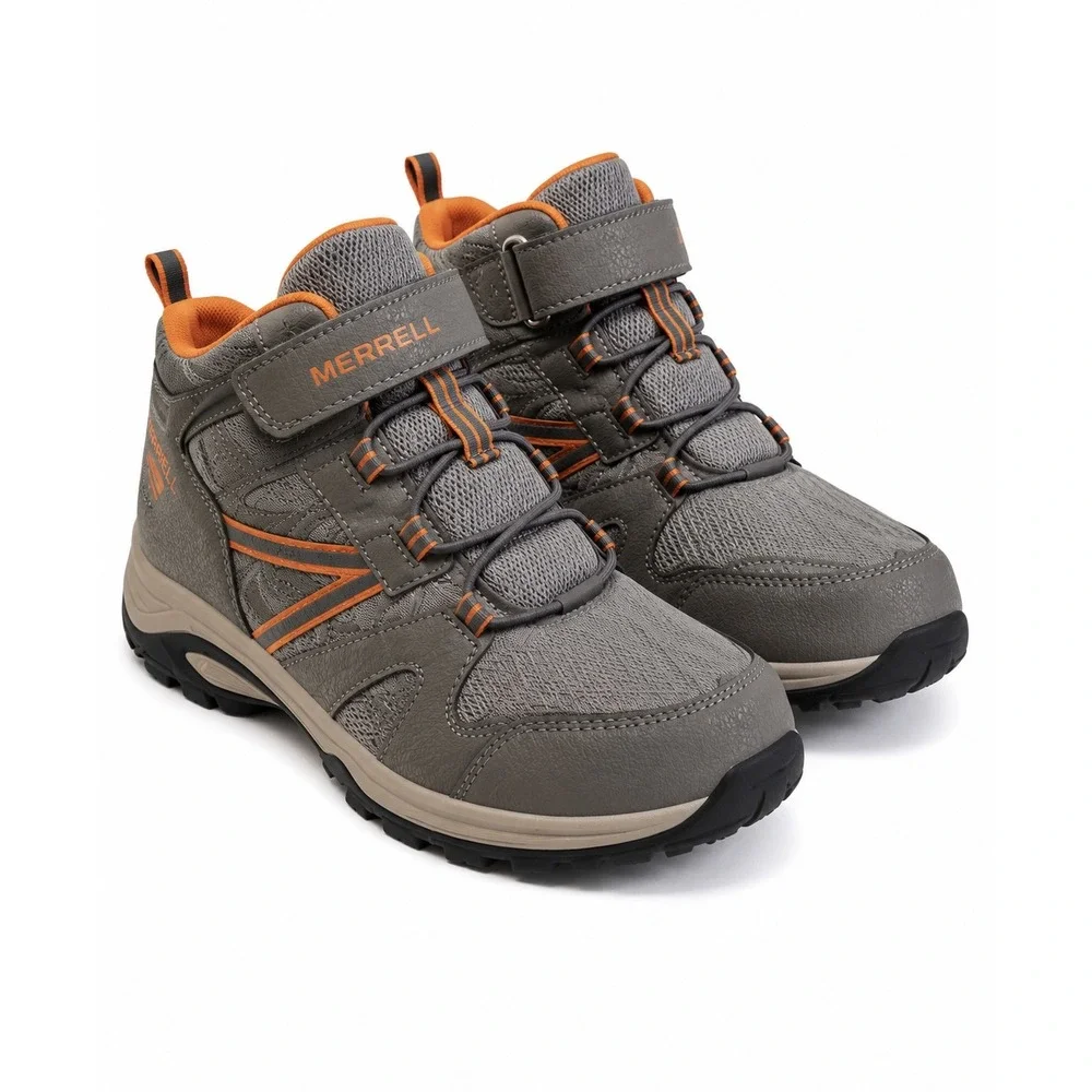 Merrell 1SIX8 Mid Men's Size 7 Gray Orange Gorpcore Trail High Top Shoes